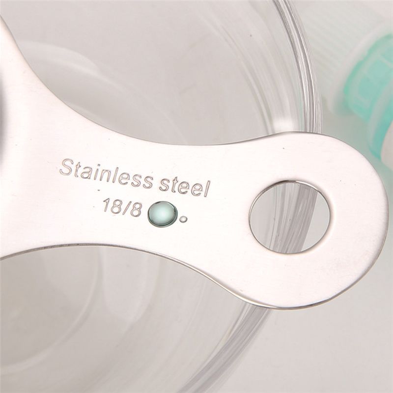 Stainless steel egg separator