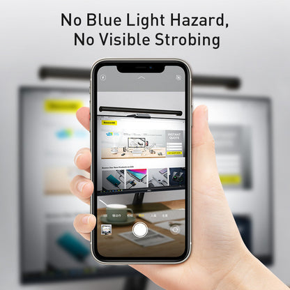 USB electrodeless dimming screen hanging lamp