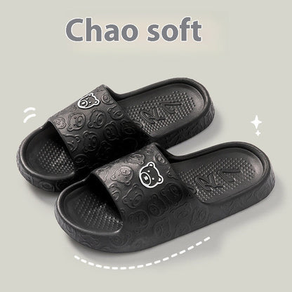 Men's Non-slip Deodorant Home Slippers