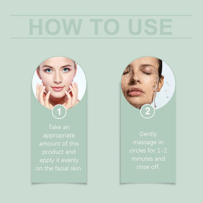 Gentle Exfoliating Gel Moisturizes And Cleanses Facial Skin, Improves Skin Quality And Gently Exfoliates And Brighens Skin
