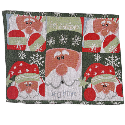Christmas Knitted Cloth Placemats