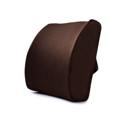 Breathable Ice Mesh Memory Foam Car Waist Cushion