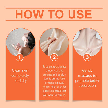 Brightening Cream Moisturizes The Body And Brighens The Skin