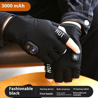 Winter Warm Windproof Electric Heating Gloves