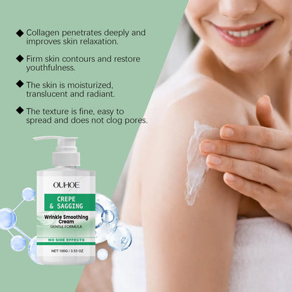 Skin Firming Cream Hydrating, Smoothing Fine Lines Nourishing, Firming, Moisturizing, Caring And Massaging Body Cream