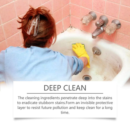 Multi-Purpose Stain Cleaning Gel, Cleaning Kitchen And Bathroom Grease Stains Multi-Effect Cleaner