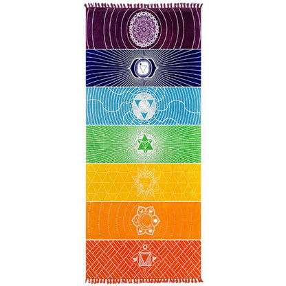 Bohemia India Mandala Blanket Beach Yoga Mat