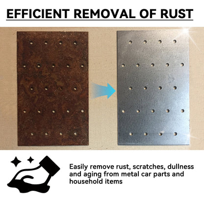 Rust Remover, Multi-Functional Metal Polishing Refurbished Car Wheel Hub Paint Cleaning Rust Remover