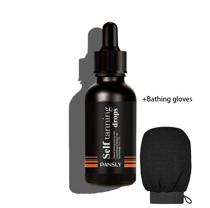 Mei Hei Shui Wheat Color Sun Free Natural Black Effect Fixed Color Mousse Self Tanning Drops