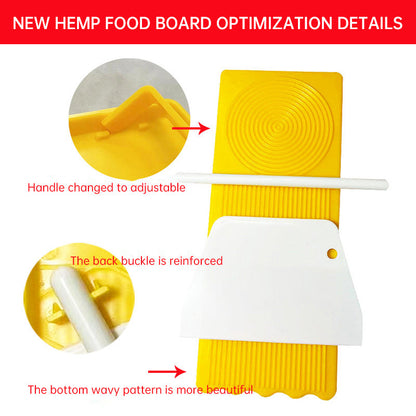 Mashizi Washboard, Naked Oats, Fish, Cat's Ears (Steamed Cat-Ear Shaped Bread), Conchiglie, Household Multi-Function Washboard