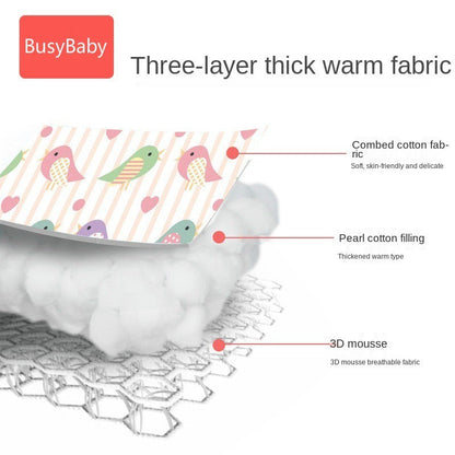 Baby Stroller Cushion, All-Season Universal Cushion, Pusher Cotton Cushion, Dining Chair, Toddler Cushion, Pure Cotton Cushion
