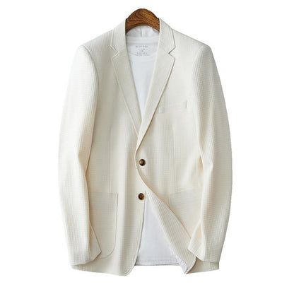 Plaid Leisure Suit Youth Coat Benxi Price Control