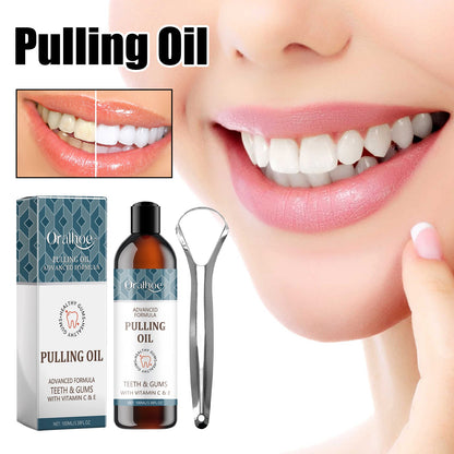 Puling Oil, Clean Mouth Odor Tartar Very Well Protect Teeth And Fresh Breath