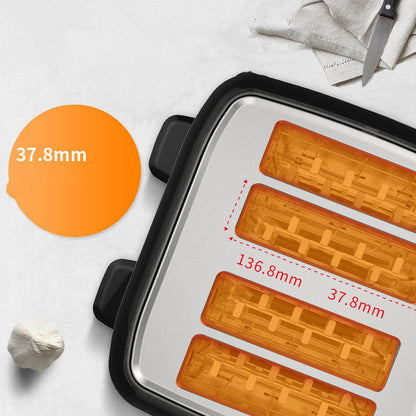 Automatic Four Slot Toaster Home Use