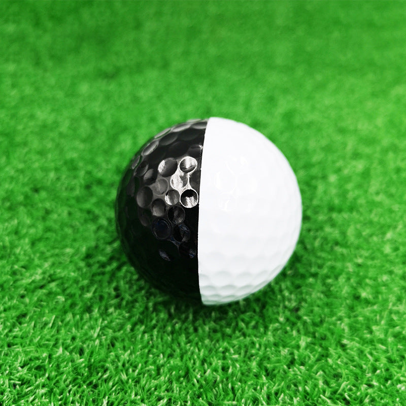 Colorful Golf Ball Black And White Putting Practice Match Ball Golf Ball