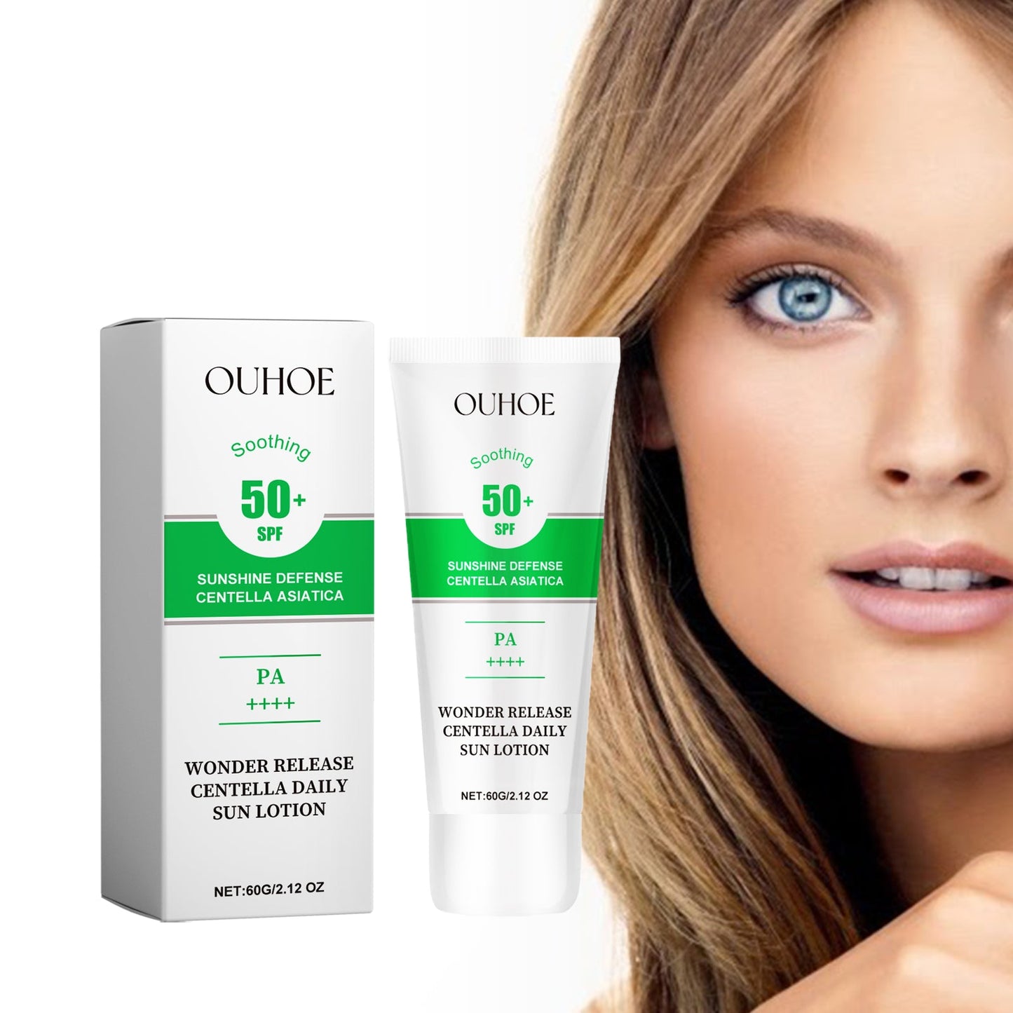 Wonder Release Centella Daily Sun Lotion, Summer Protective Hydrating Mild Isolation Protective Cream