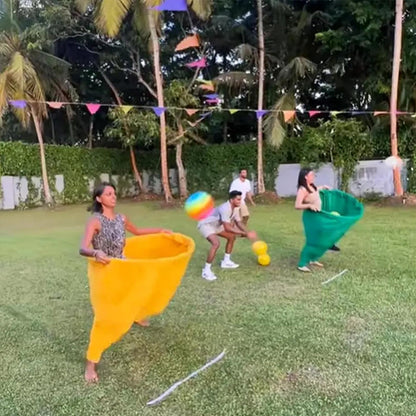 Grandma Pants Yard Rush! Ultimate Backyard Game, Parent-Child Fun with Props