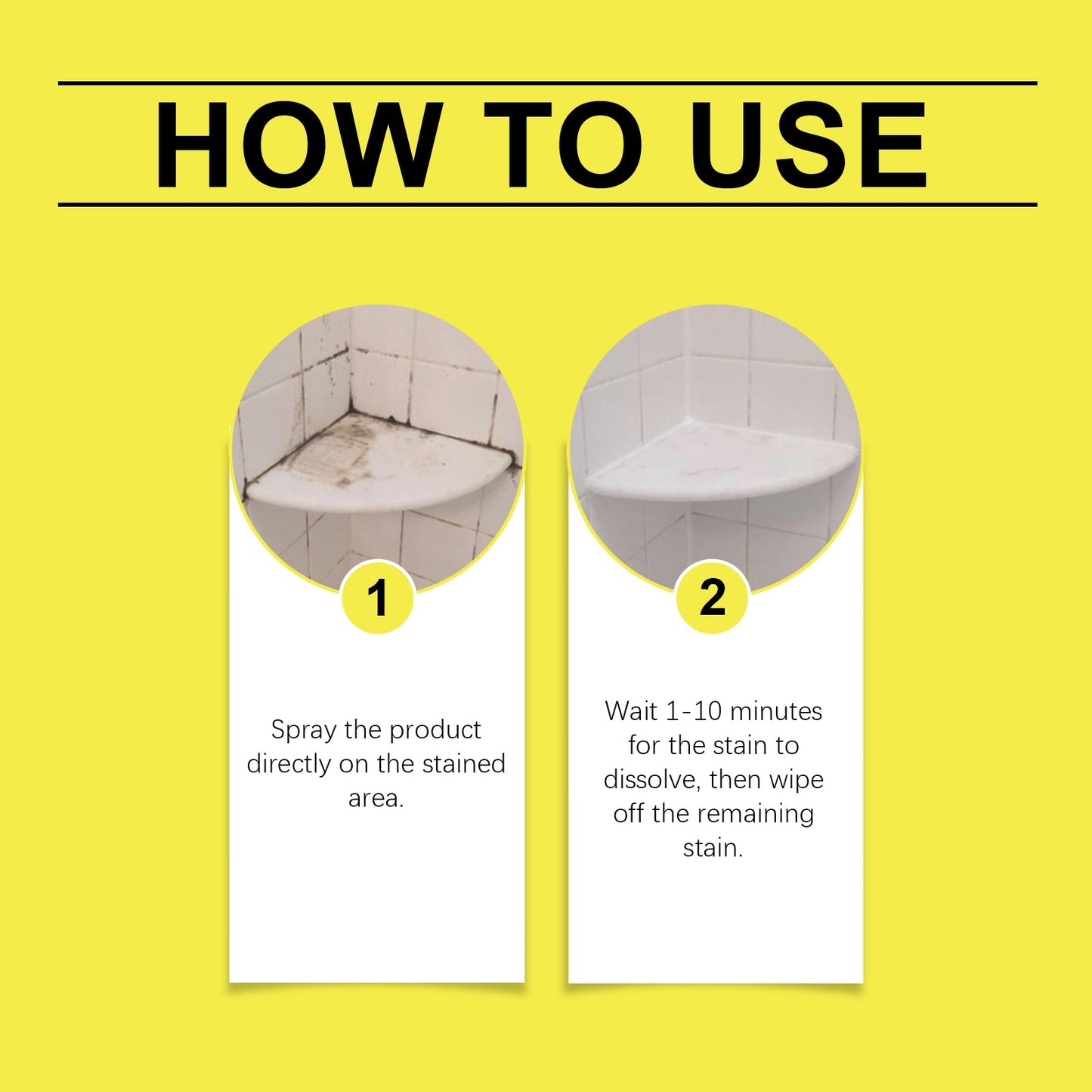 Stain Remover Scale Household Tile Crevices Refrigerator Sink Toilet Stain Remover