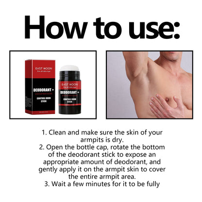 Control Odor Stick, Clean Armpit Odors Fresh And Long-Lasting Portable Body Stick