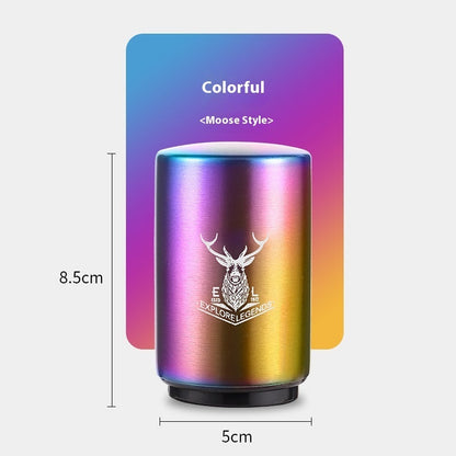 Creative Stainless Steel Beer Bottle Bar Press Opener Automatic Summer Party