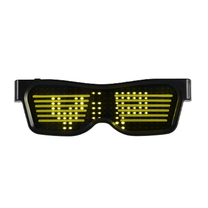 Multicolor Dynamic Flashing LED Party Glasses