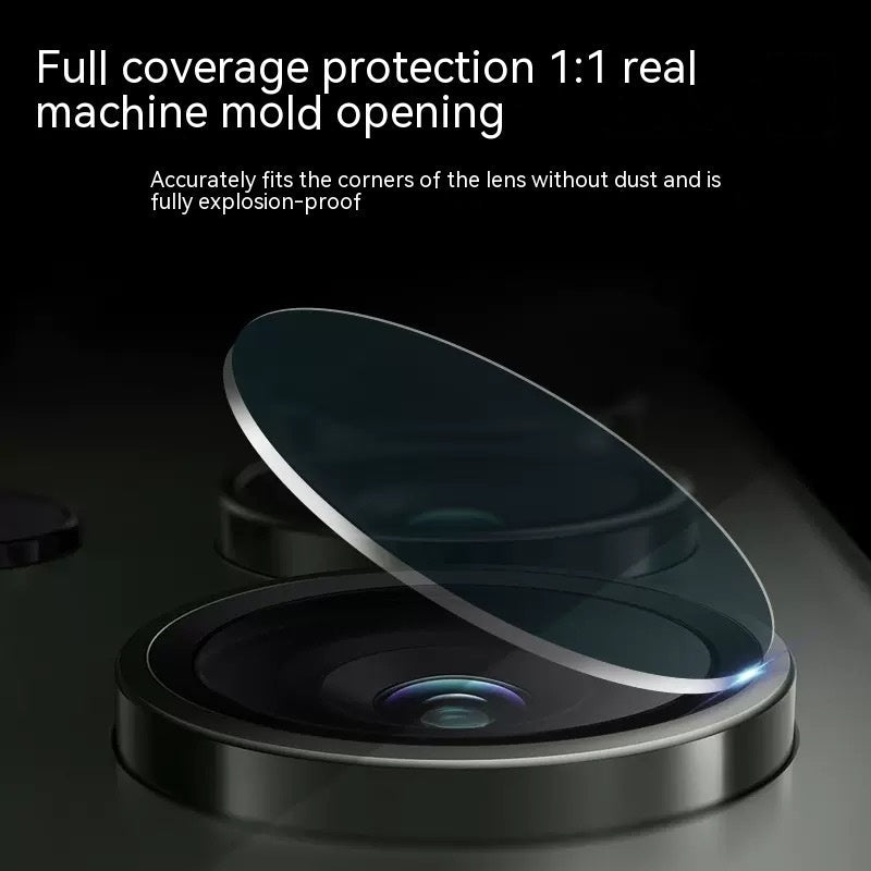 Detached Lens Round Tempered Glass Mobile Phone Protective Sticker