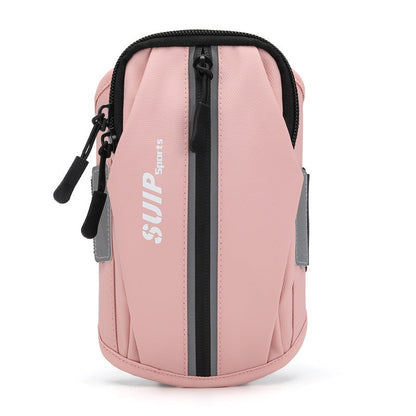 Outdoor fitness arm bag elastic men's and women's universal arm cover wrist bag fashionable waterproof running phone arm bag