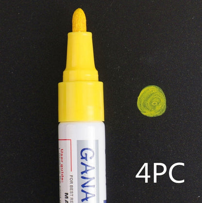 Colorful Waterproof Pen Car Tyre Tire Tread CD Metal Permanent Paint
