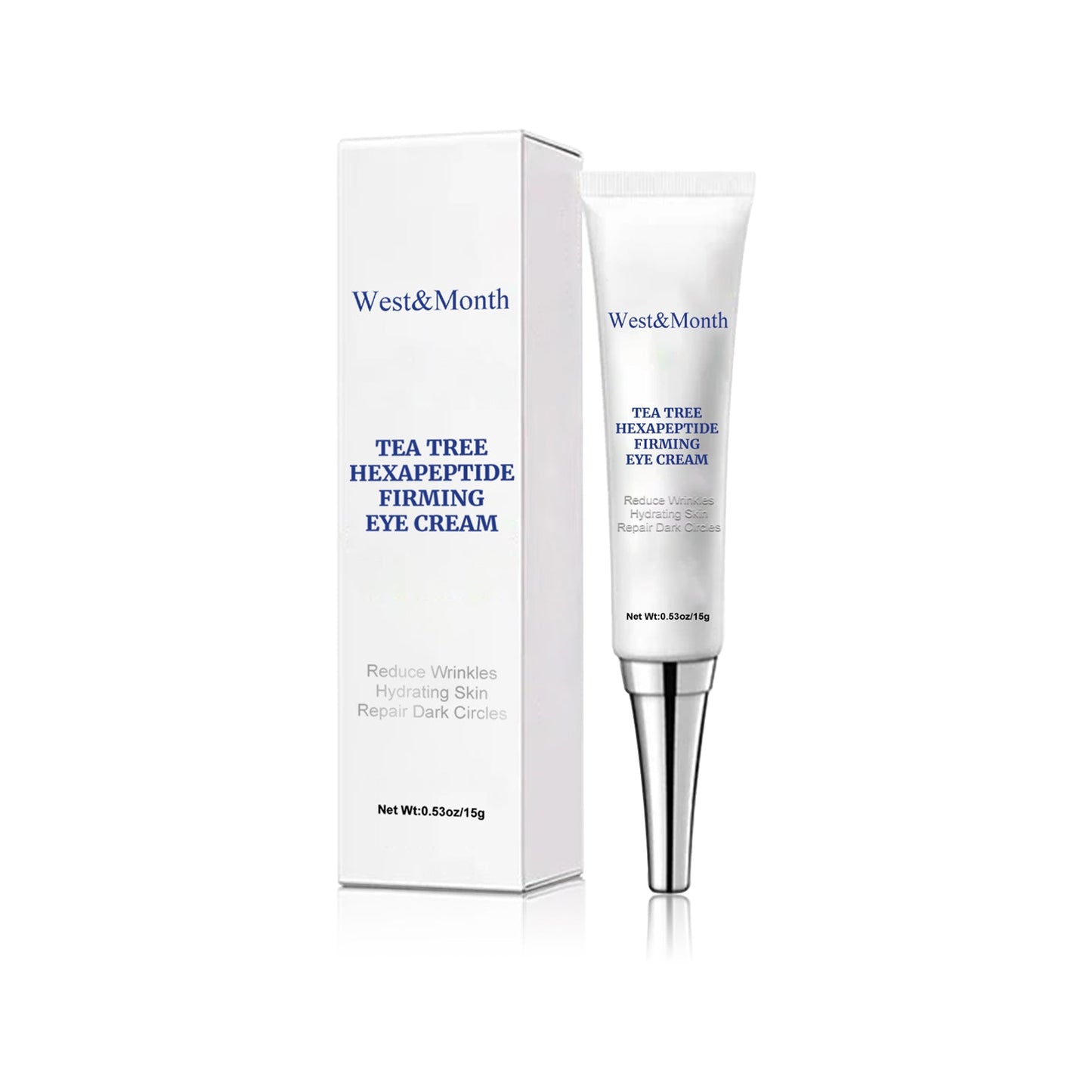 Tea Tree Hexapeptide Firming Eye Cream, Eye Care Cream To Reduce Fine Lines And Repair Eye Skin