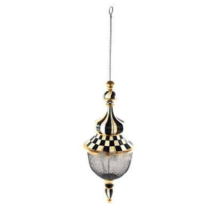 Metal Bird Feeder Creative Pattern Birdhouse Hanging Decor Garden Yard Window Parrot Feeding Pendant Decoration