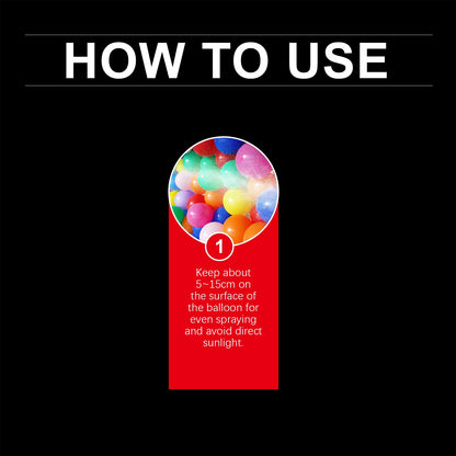 Balloon Atmosphere Agent, Free Balloon Safe Wedding Room Warm Festive Atmosphere Essential Spray