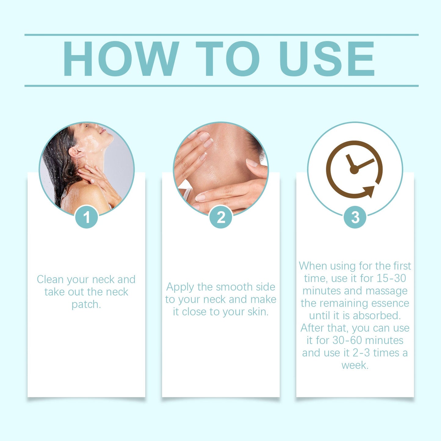 Collagen Neck Patch Gently Nourishes And Lifts Neck Skin Elastic Moisturizing Skin Care Neck Patch