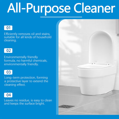 Multi-Functional Cleaner Bathroom Kitchen Multi-Surface Decontamination Cleaning Deodorant Removal Household Cleaner
