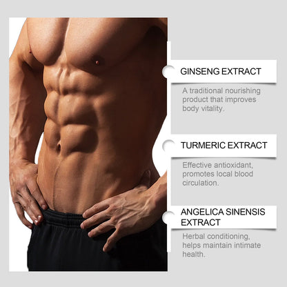 Massage Gel For Men Herbal Moisturizing Body Repair Massage Gel For Men