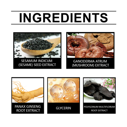 Plant Black Hair Shampoo Plant Extract Wash Care Diy Color Developing Hair Refreshing And Supple Shampoo