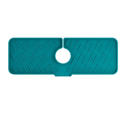 Silicone rubber folding sink drain pad splash proof tabletop kitchen and bathroom multifunctional tool