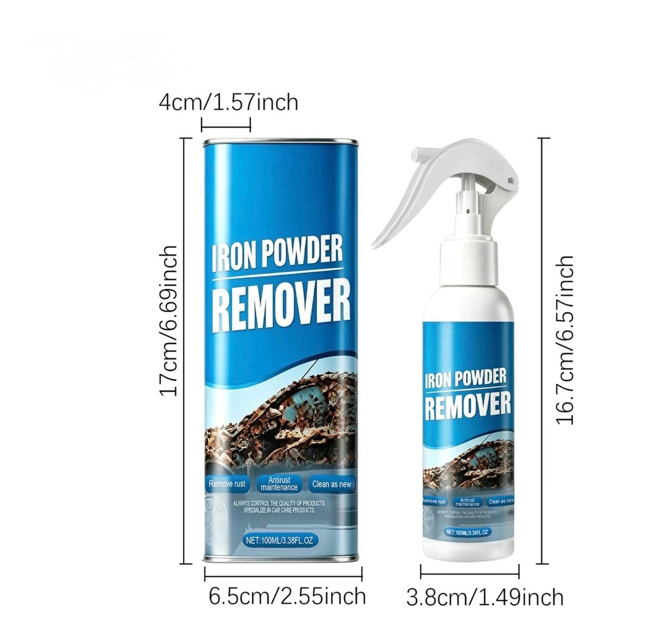 IronX Wheel & Metal Surface Cleaner