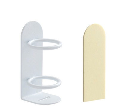 Bathroom Stainless Steel Stick Hook Wall Mounted Toothpaste and Toothbrush Holder Waterproof Electric Tooth Brush Holder