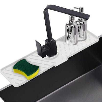 Silicone rubber folding sink drain pad splash proof tabletop kitchen and bathroom multifunctional tool
