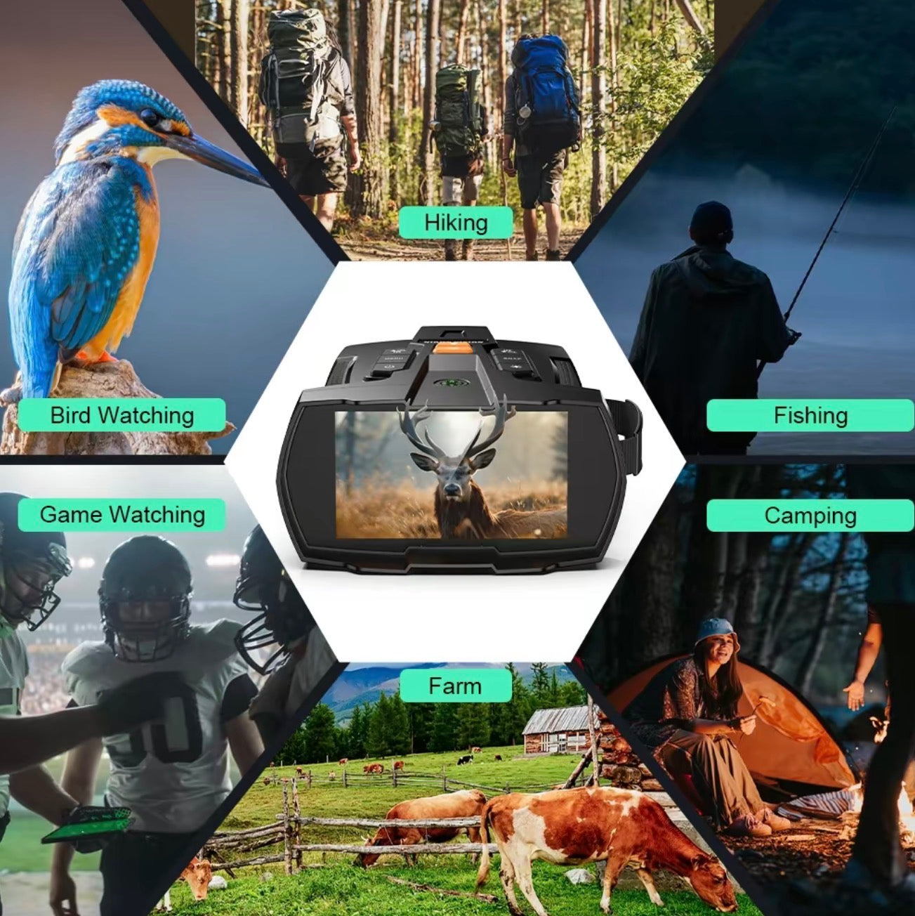 NightScope 4K Binoculars