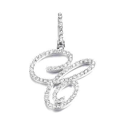 Hip hop accessories grass letter pendant melon seed buckle Cuban chain accessory