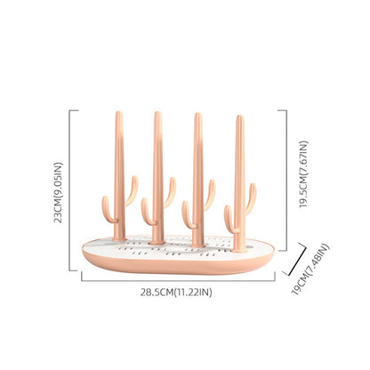 Baby Bottles Dryer Milk Bottle Drain Rack Bottle Rack Drying  Washing Drying Feeding Bottles Dryer for Space Saving