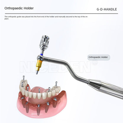 Dental implant base repair screw removal tool wrench screwdriver oral implant removal set