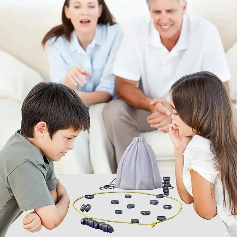 Magnetic Chess Game Magnet Board Game Table Top Magnet Game Family Games For Kids/Adults Thinking Training For Educational Toys
