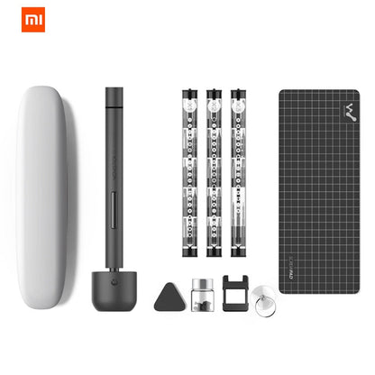 Original XIAO mi mi jia Wowstick 1F + 64 In 1 Elektrische Schraube mi fahrer Cordless Lithium-ionen Ladung LED Power Schraube mi jia fahrer kit