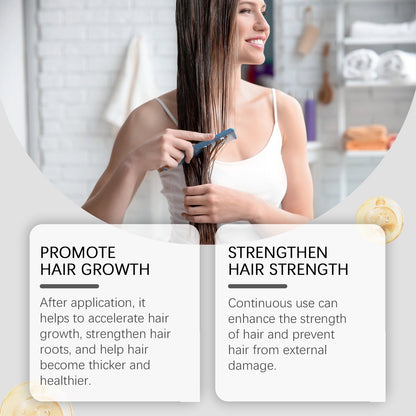 Black Castor Hair Care Oil Nourishes Hair And Scalp Smoothing Repair Perm Essence Hair Care Oil