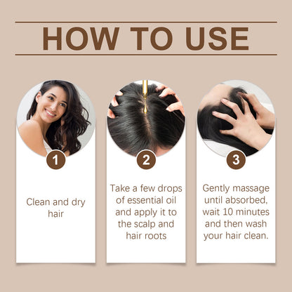Batana Essential Oil Moisturizes Hair, Fluffs Hair Roots, Strengthens And Strengthens Hair Essential Oil