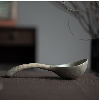 Stoneware Soup Spoon Household Coffee Spoon