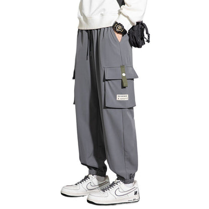 Plus Size Men's Loose Tapered Workwear Pants