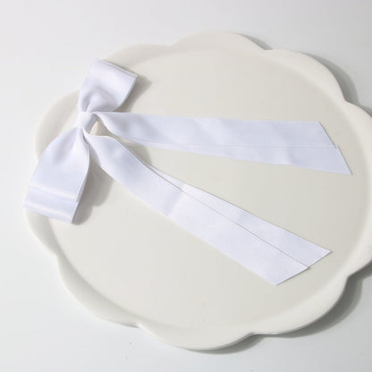 Sweet Double Ribbon Hairpin - Long Bow Clip